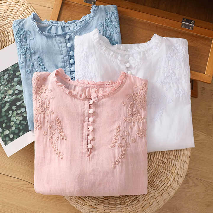 Florence Linen Blouse