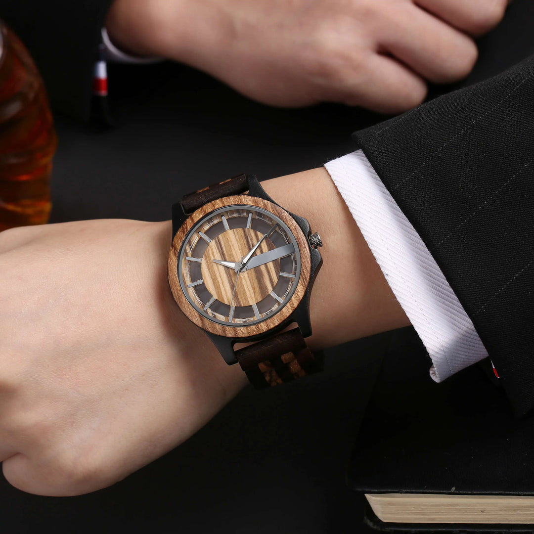 Oakridge Wooden Orbit Watch