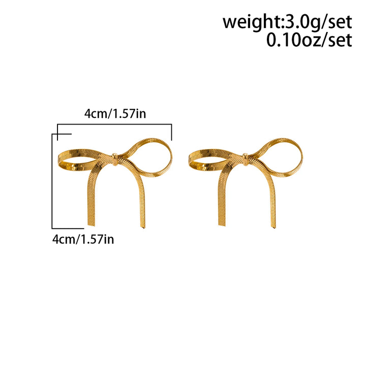 Renee Ribbon Earrings