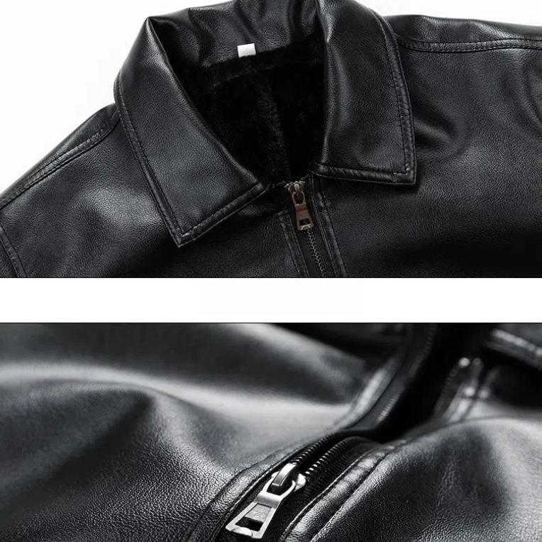 Brooklyn Leather Bomber