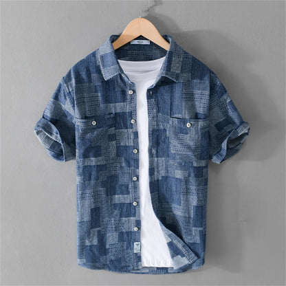 CHASE CHECKERED BUTTON-UP