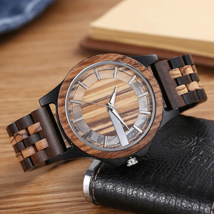 Oakridge Wooden Orbit Watch
