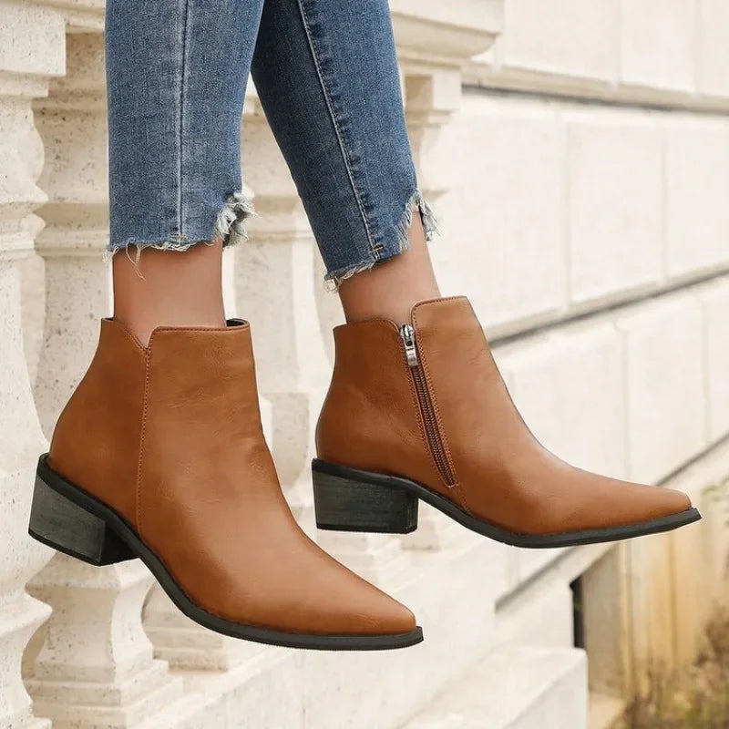 Clara Charm Ankle Boots