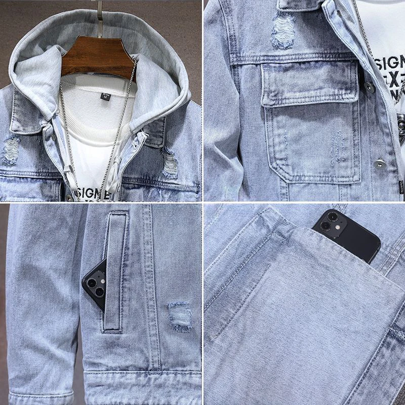 WESTMEYER DENIM HOODIE