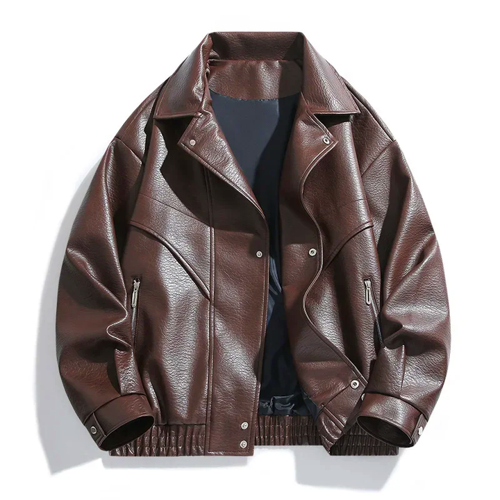Trager Vintage Leather Bomber