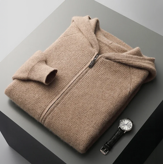 VANMEYER KNITTED HOODIE