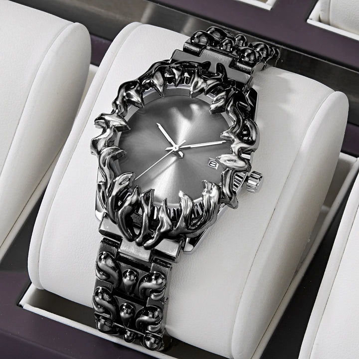 Silver Teardrop Watch