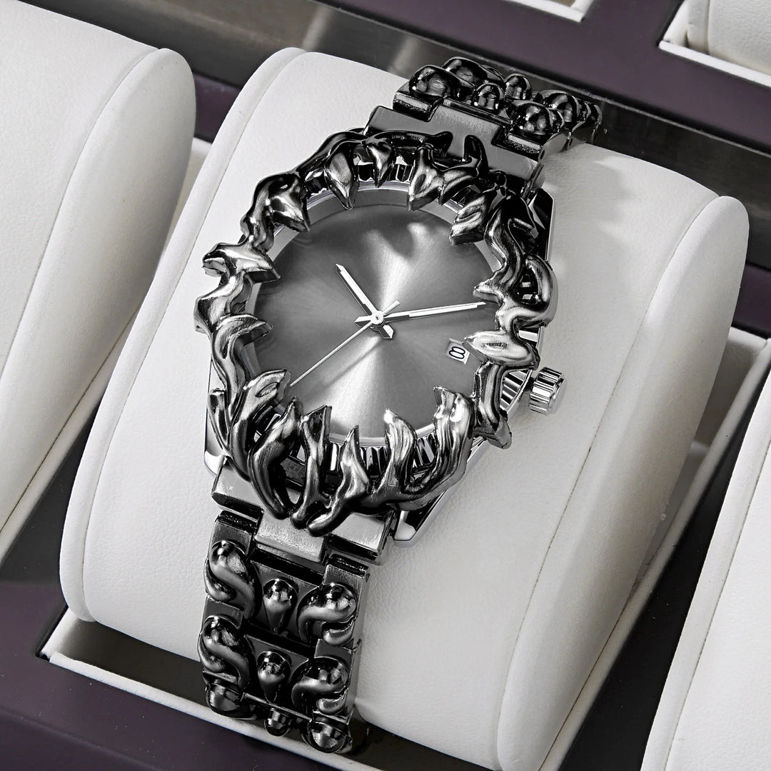 Silver Teardrop Watch