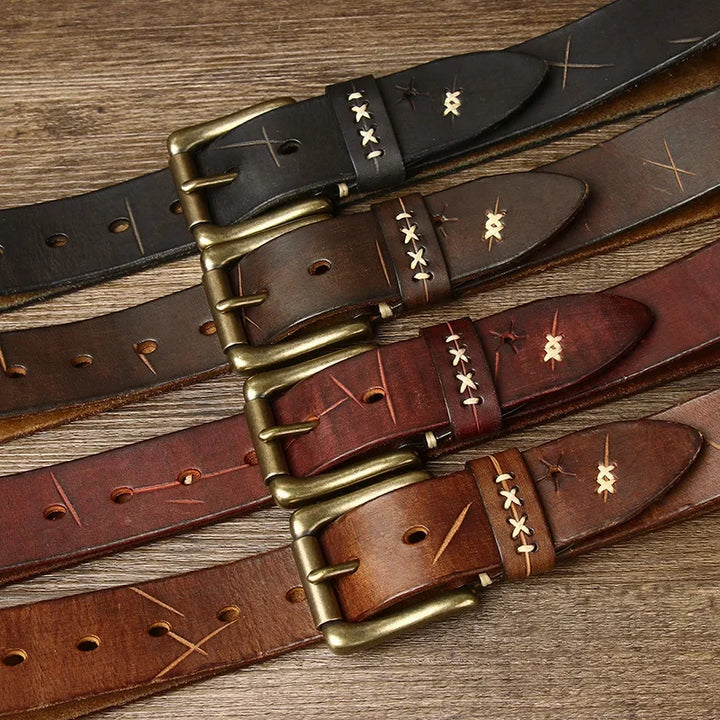 Lariat Leather Belt