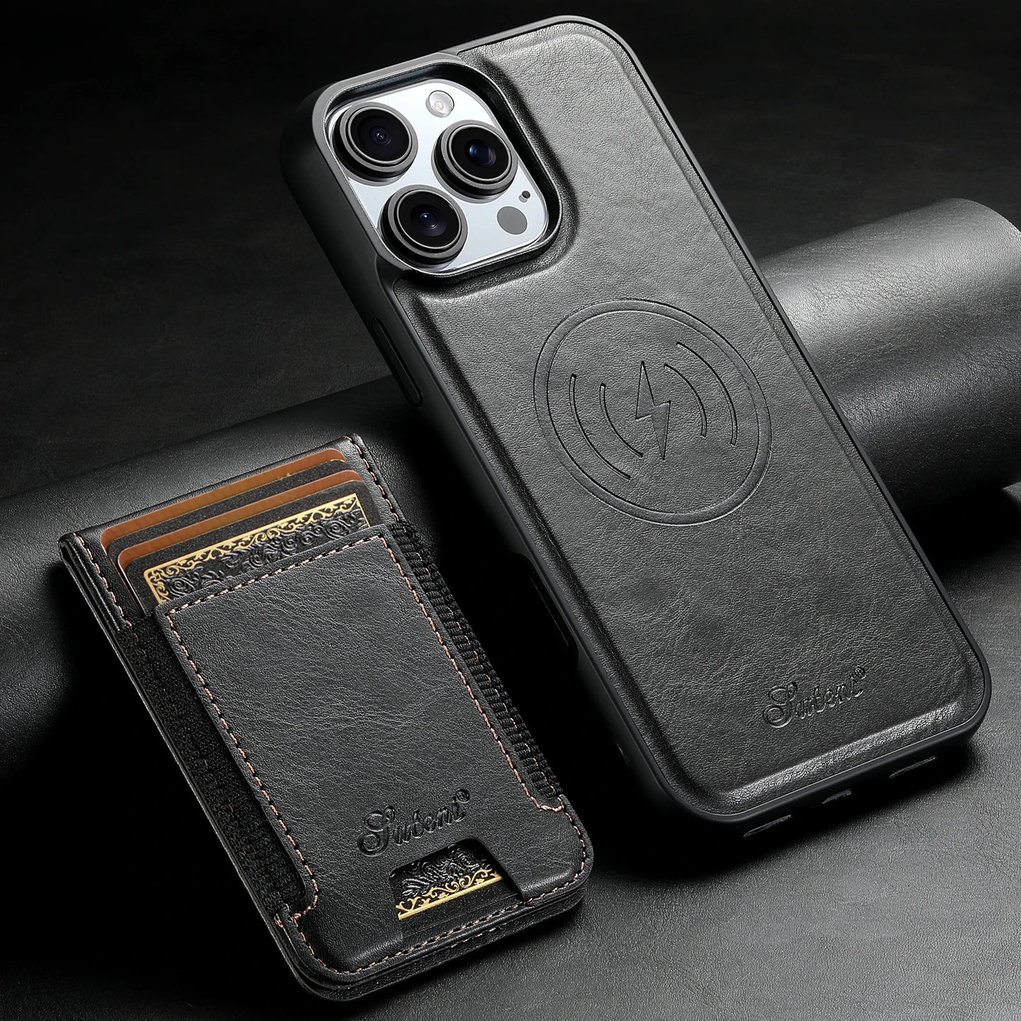 FLIPSTAND™ LEATHER iPHONE CASE