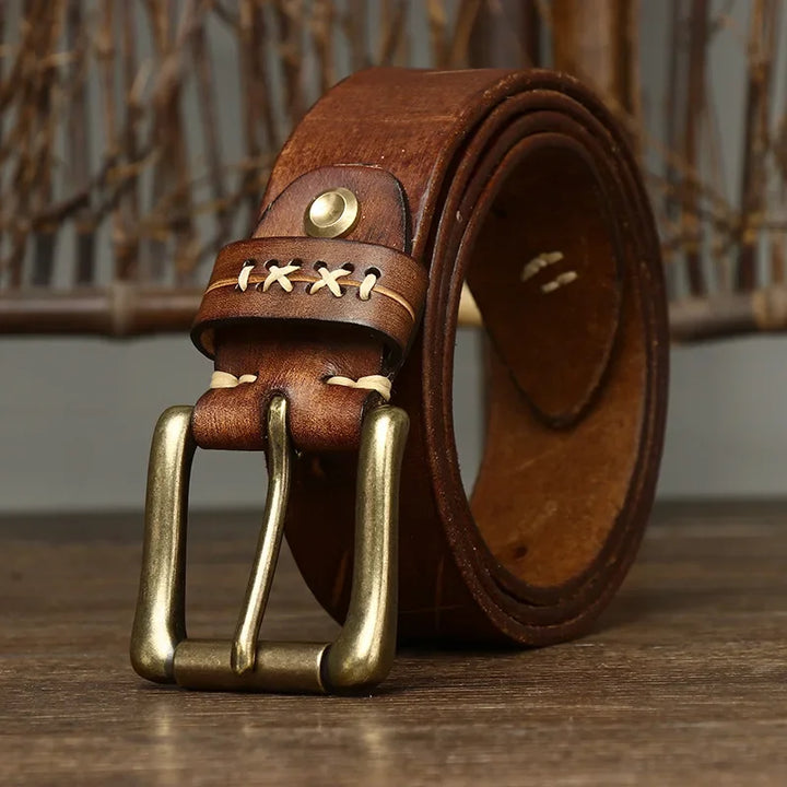 Lariat Leather Belt