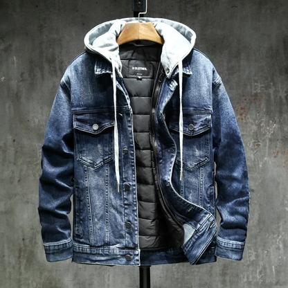 RIDGEMEYER THERMAL DENIM HOODIE