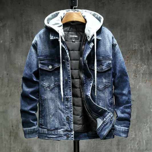 RIDGEMEYER THERMAL DENIM HOODIE