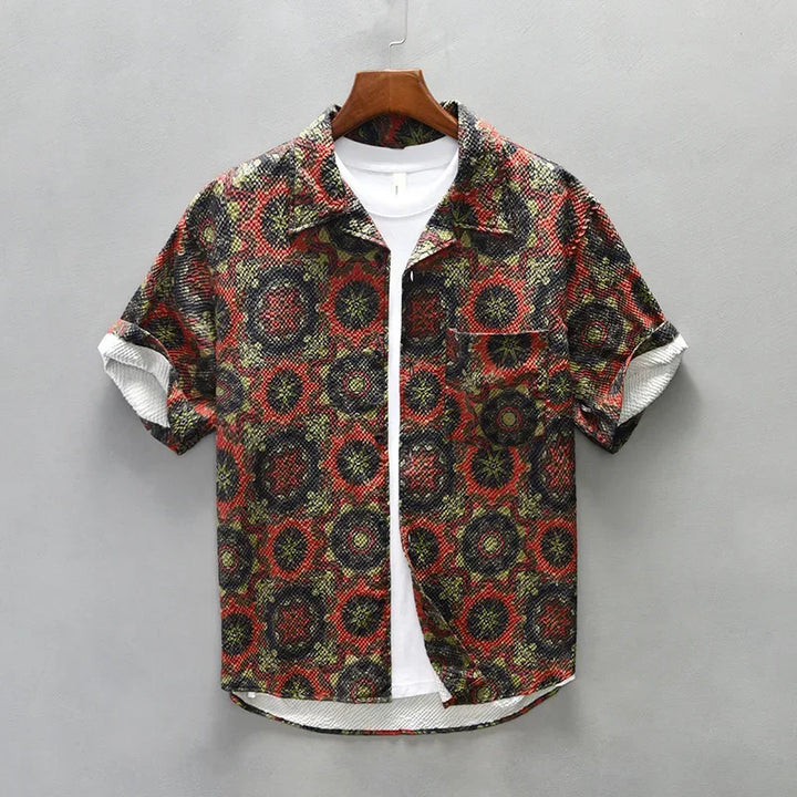 Ambrose Retro Button-Up