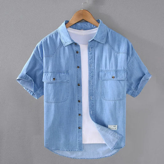 MEYER DENIM SHORT SLEEVE