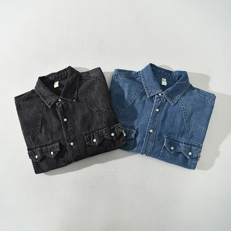 CARLSBAD PEARL-SNAP SHIRT