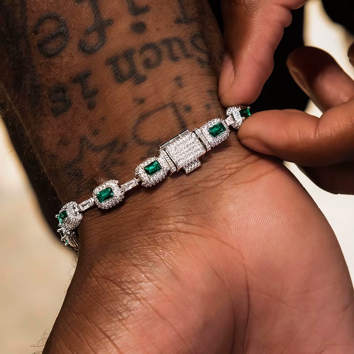 Moonshade Emerald Ice Bracelet