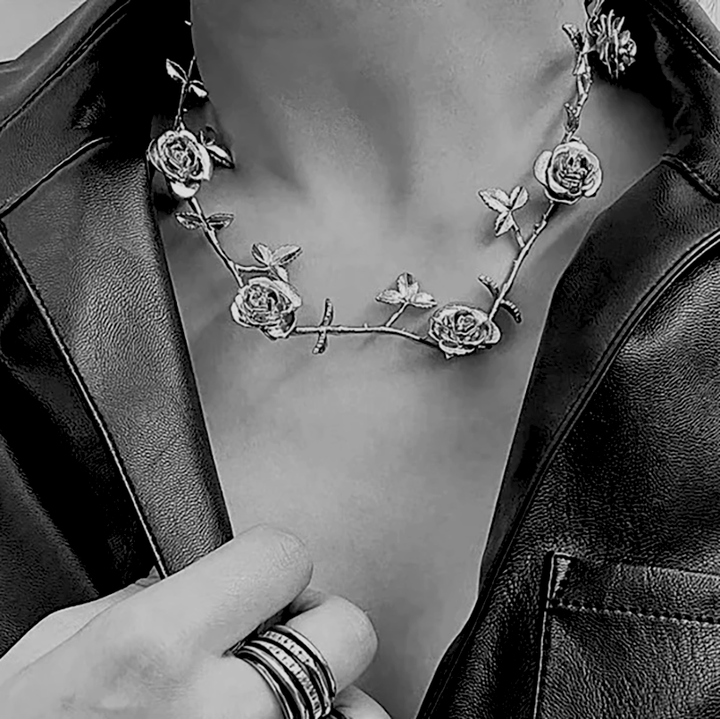 Moonshade Rose Necklace