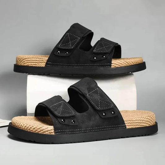SHORELOOM SUEDE SANDALS