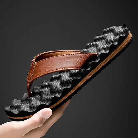 FLEXFORM SUEDE SANDALS