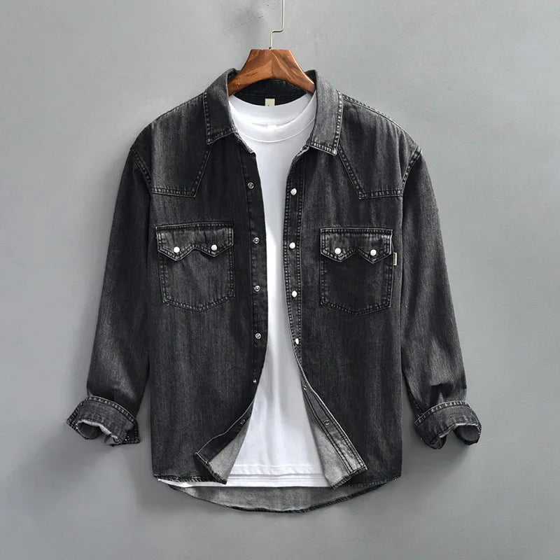 CARLSBAD PEARL-SNAP SHIRT