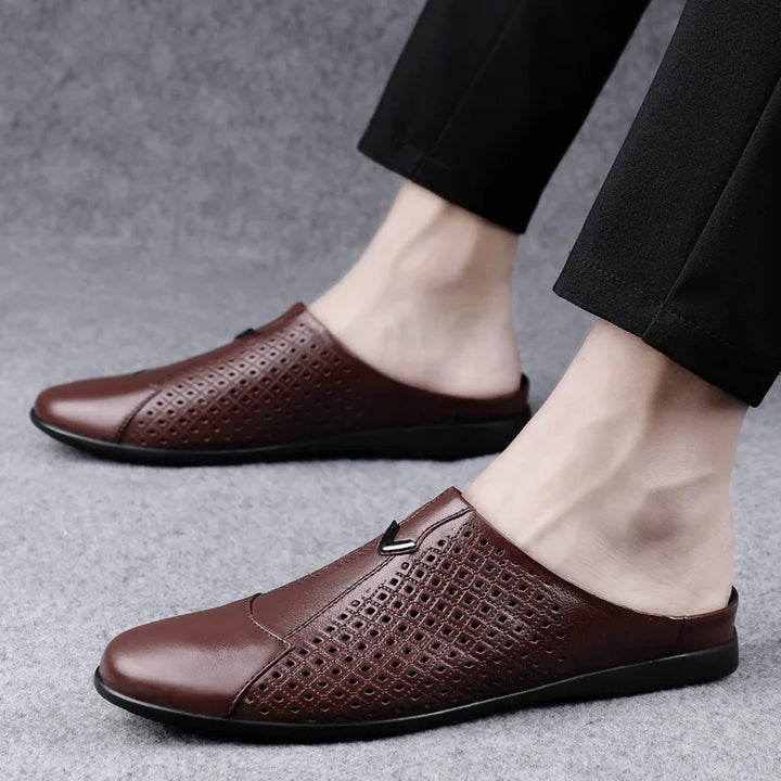 Belfair Leather Slip-Ons