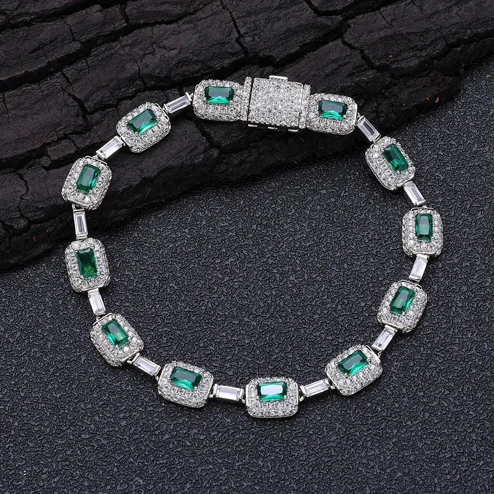 Moonshade Emerald Ice Bracelet