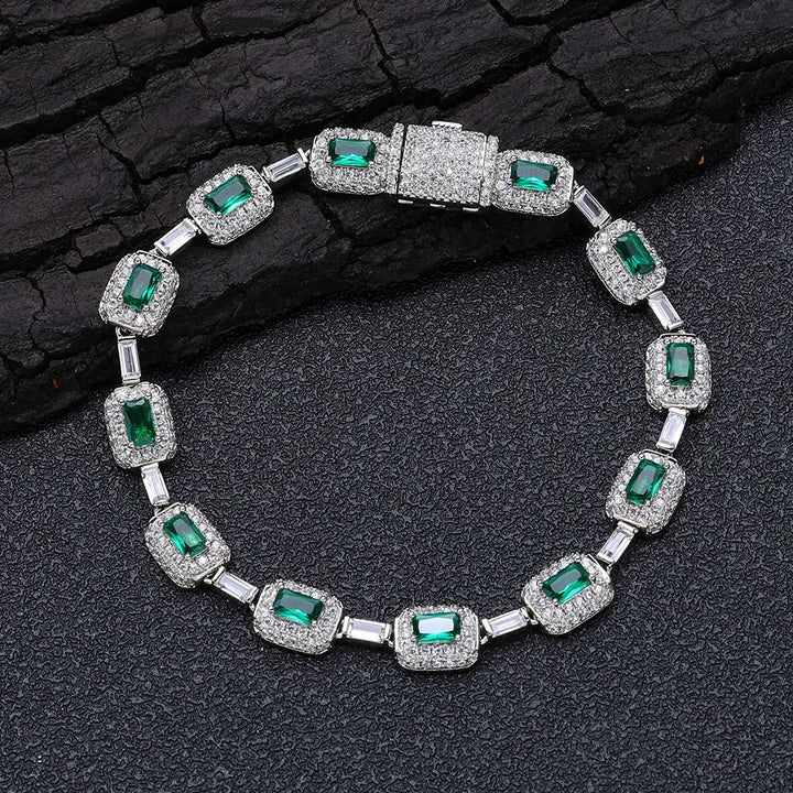 Moonshade Emerald Ice Bracelet
