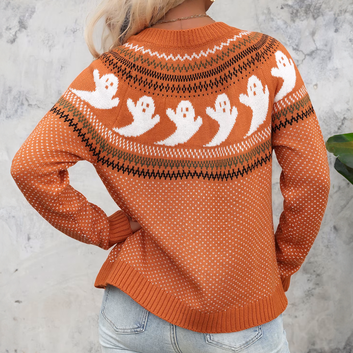 Halloween Knitted Cardigan