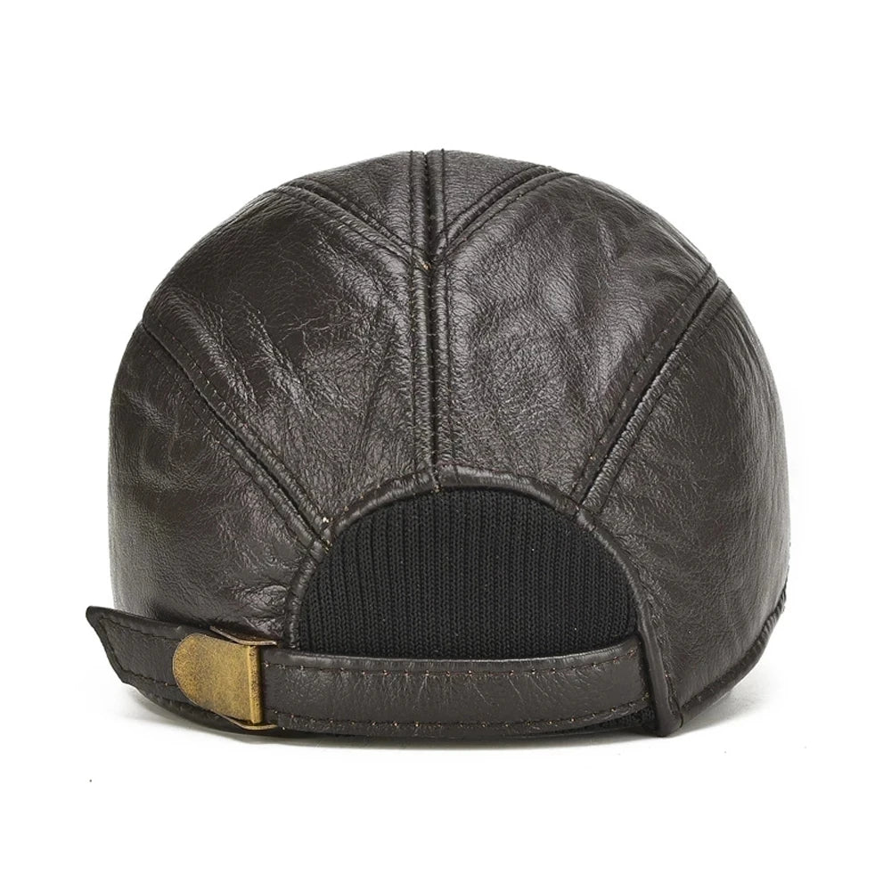 Belfano Vintage Leather Cap