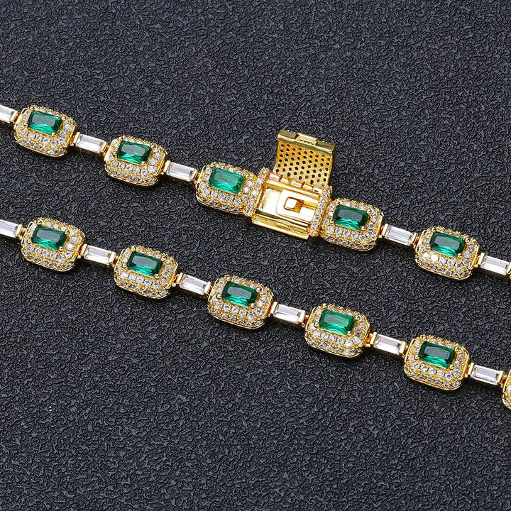 Moonshade Emerald Ice Bracelet