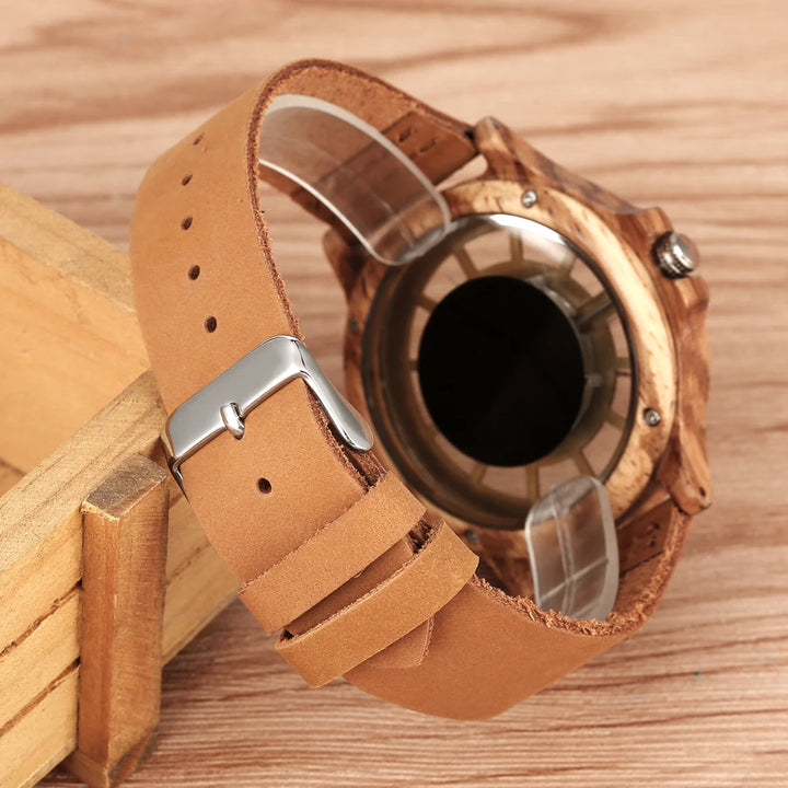 Oakridge Wooden Orbit Watch