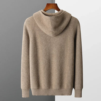 VANMEYER KNITTED HOODIE