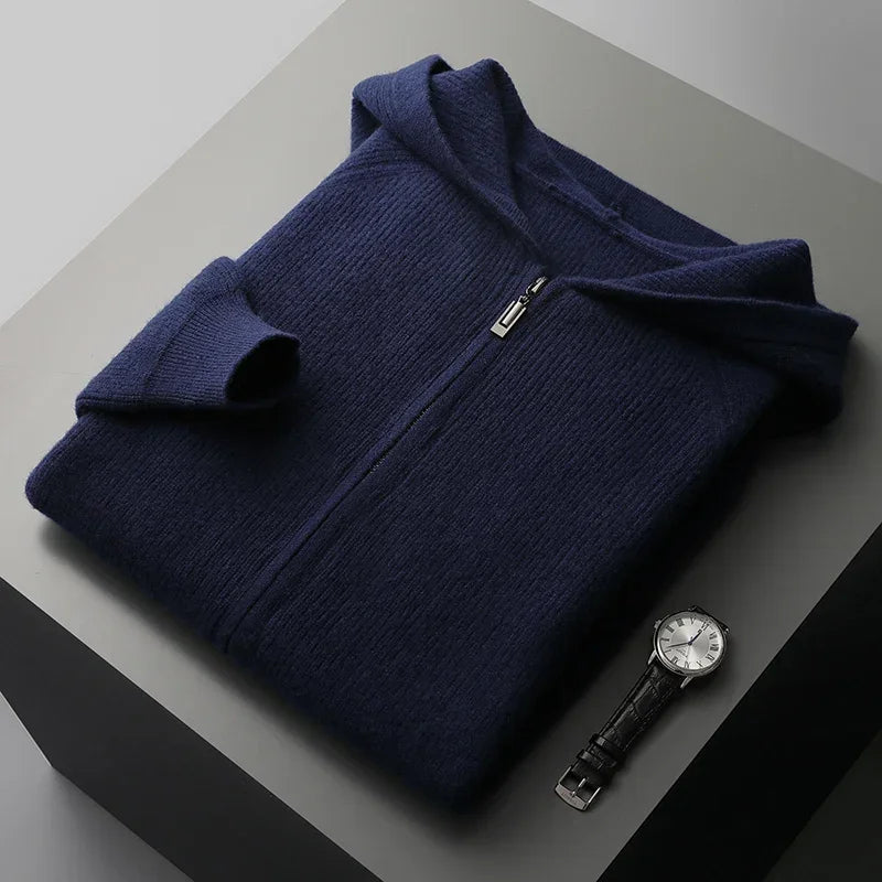 VANMEYER KNITTED HOODIE