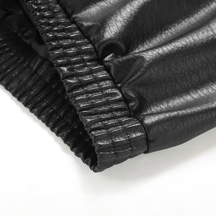 Trager Vintage Leather Bomber