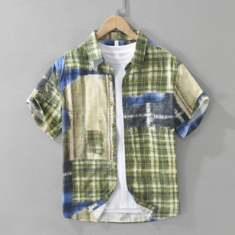 REESE RIPLINE COTTON SHIRT