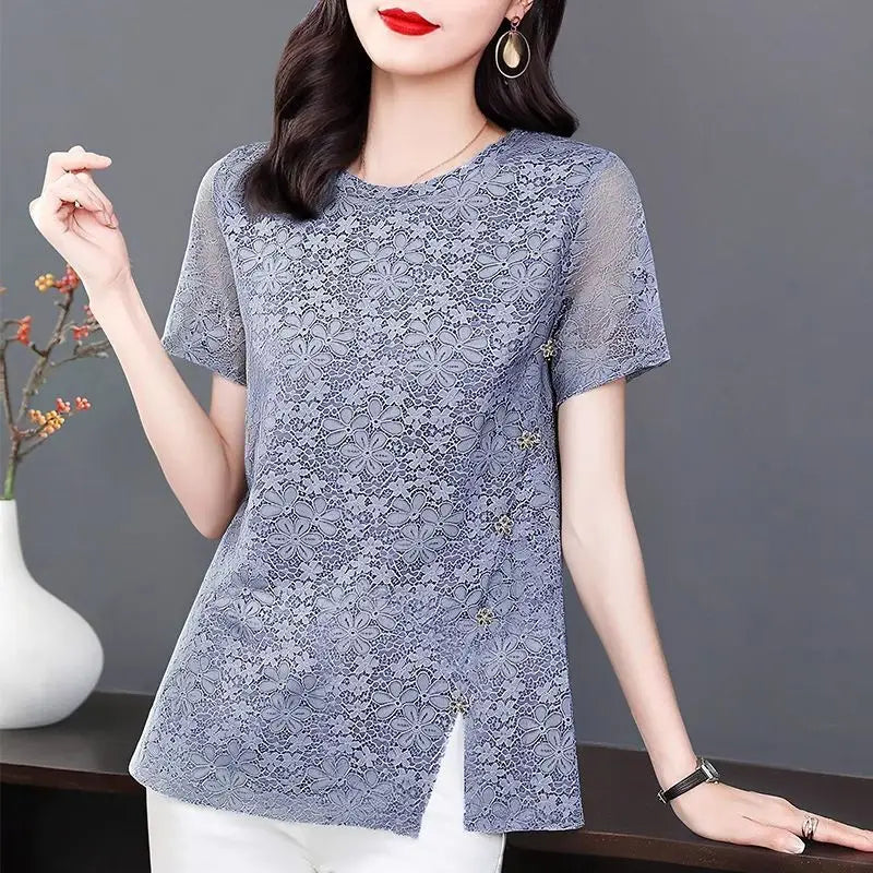 SELENA BREEZELACE BLOUSE