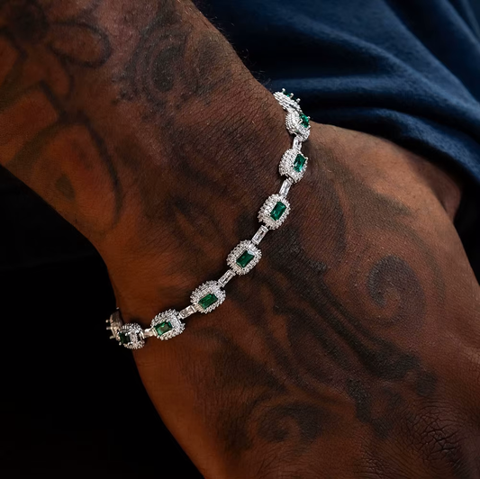 MOONSHADE EMERALD ICE BRACELET