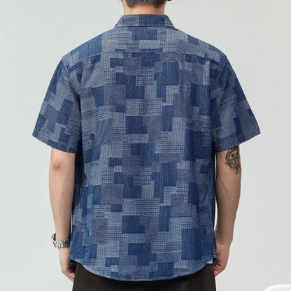 CHASE CHECKERED BUTTON-UP