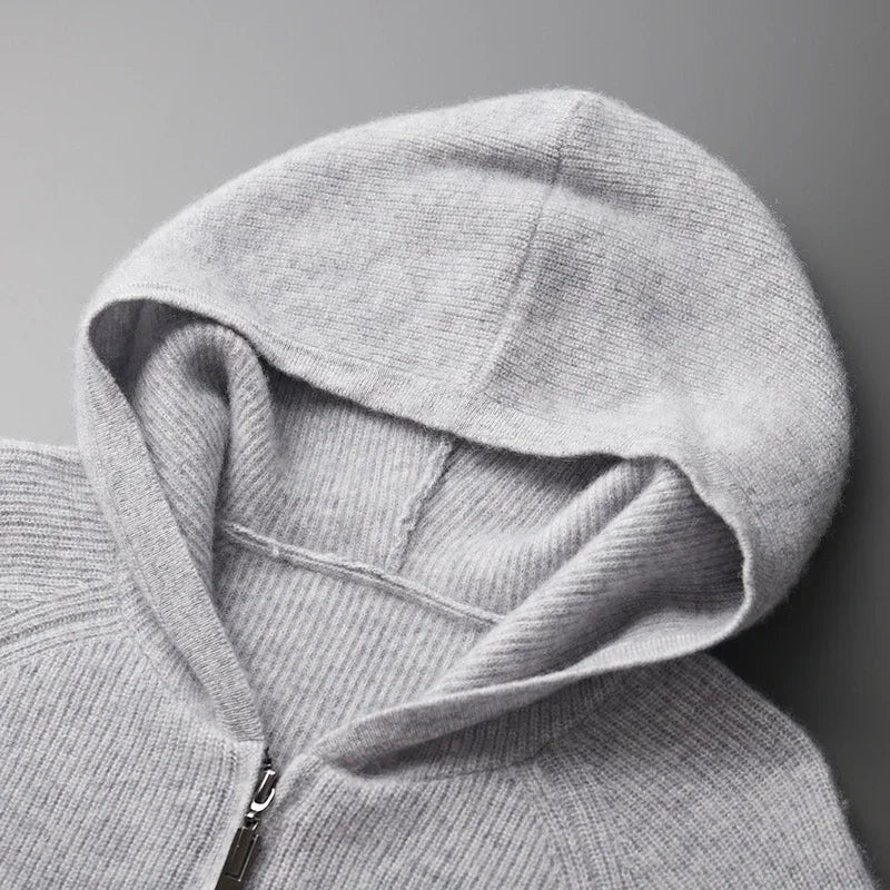 VANMEYER KNITTED HOODIE