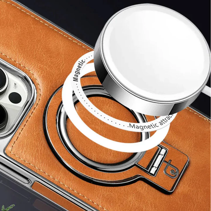 HALOGUARD LEATHER iPHONE CASE