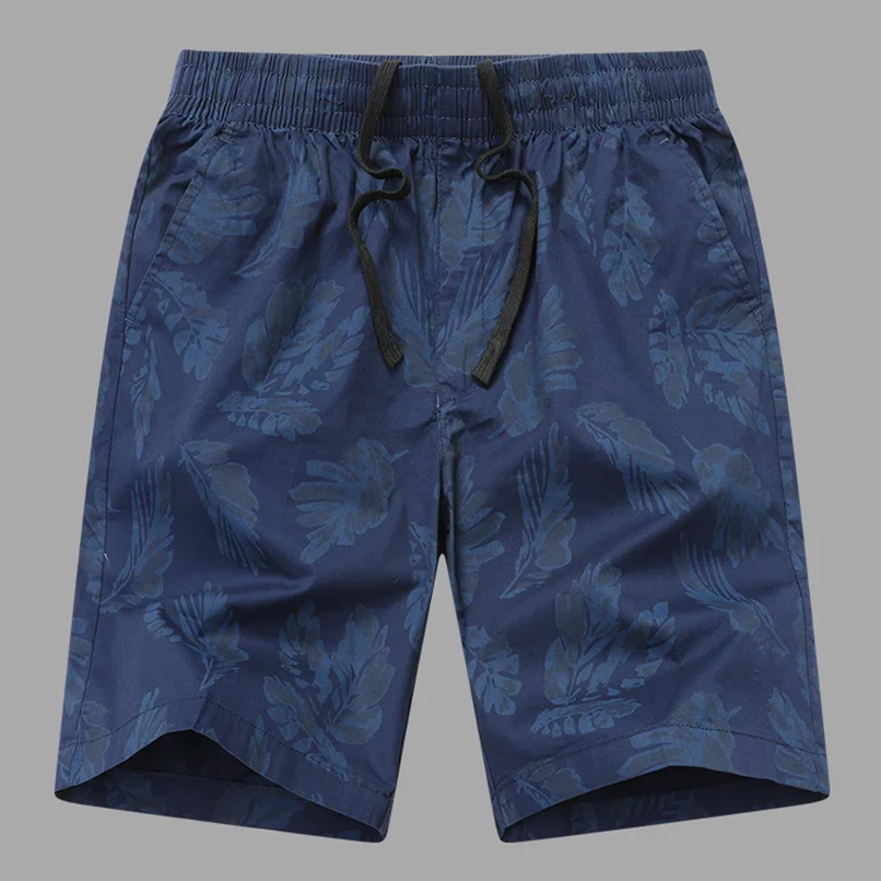 Palmline Cotton Shorts