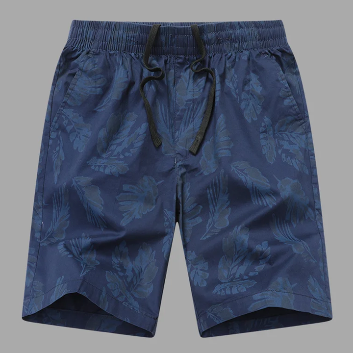 Palmline Cotton Shorts