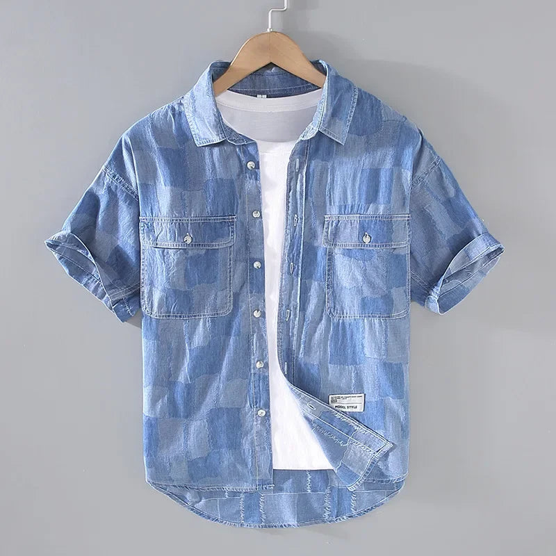 CHASE CHECKERED BUTTON-UP