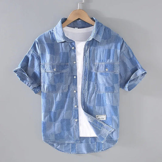 CHASE CHECKERED BUTTON-UP