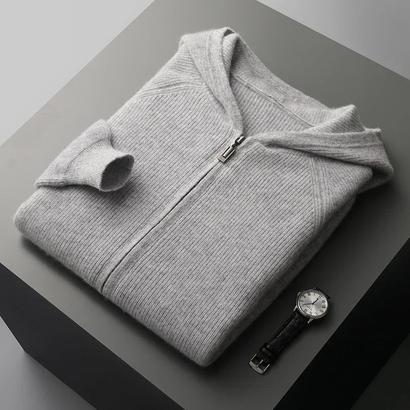 VANMEYER KNITTED HOODIE