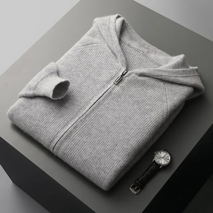 VANMEYER KNITTED HOODIE