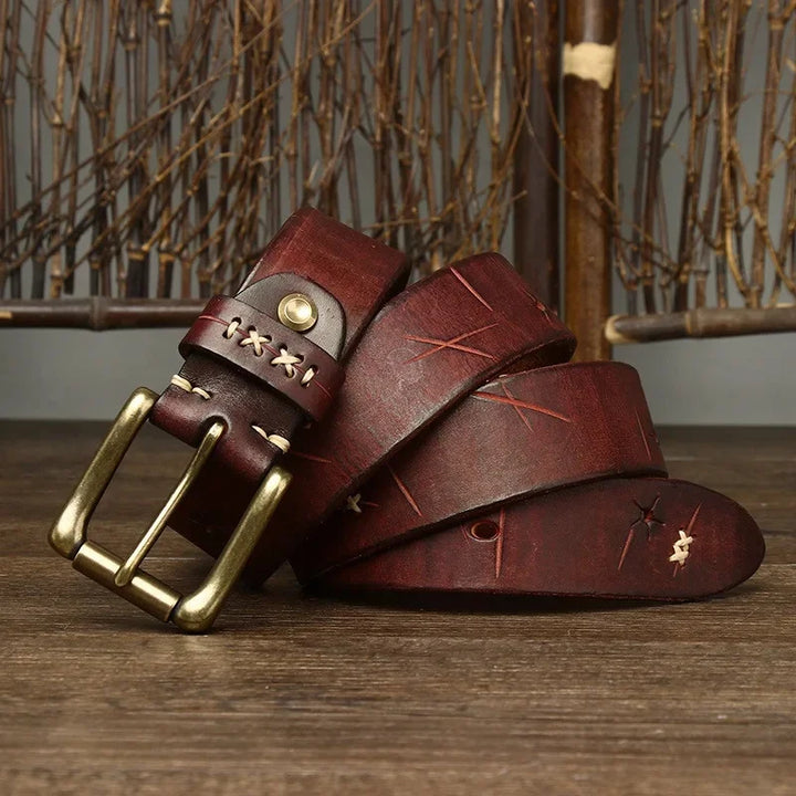 Lariat Leather Belt