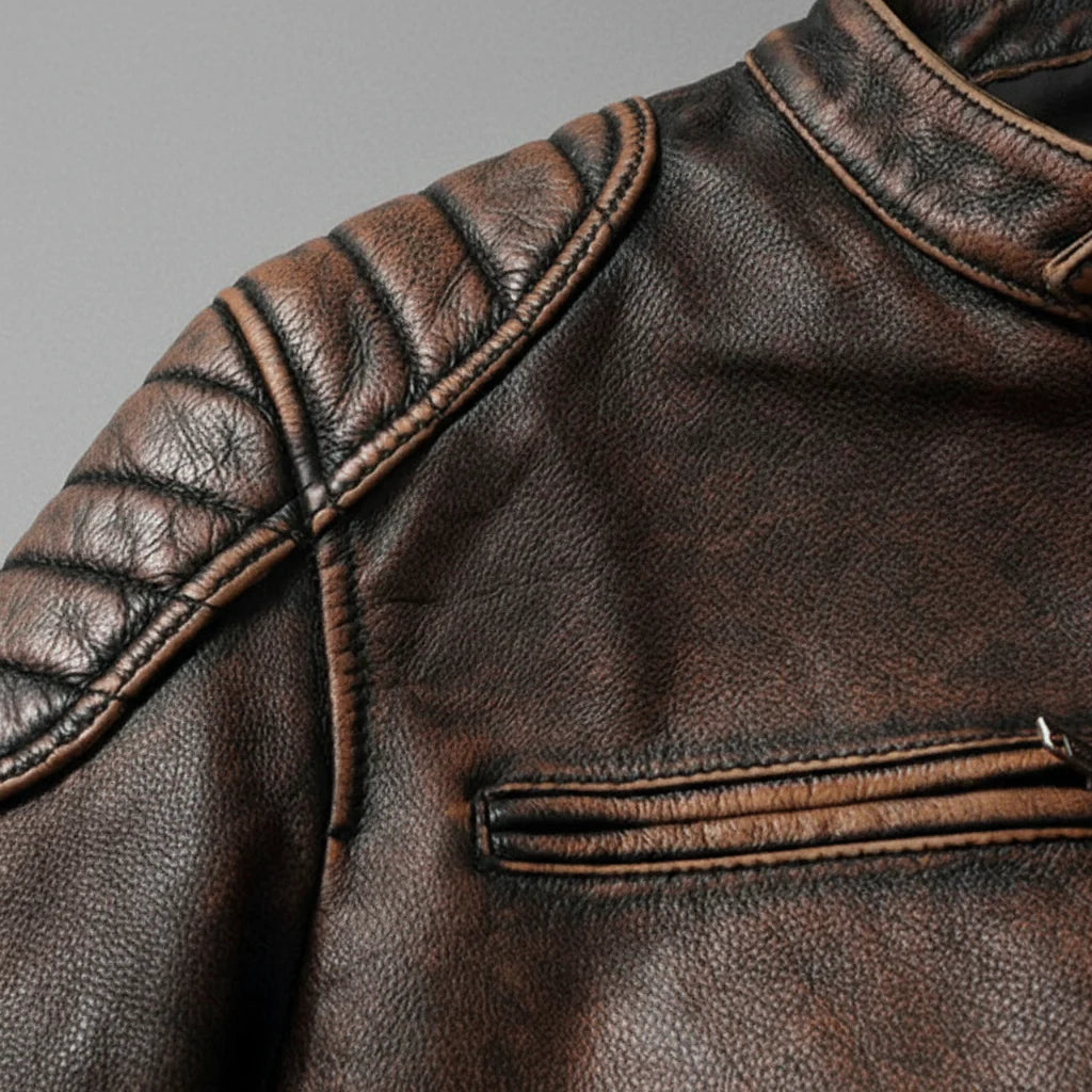 Barger Vintage Leather Jacket