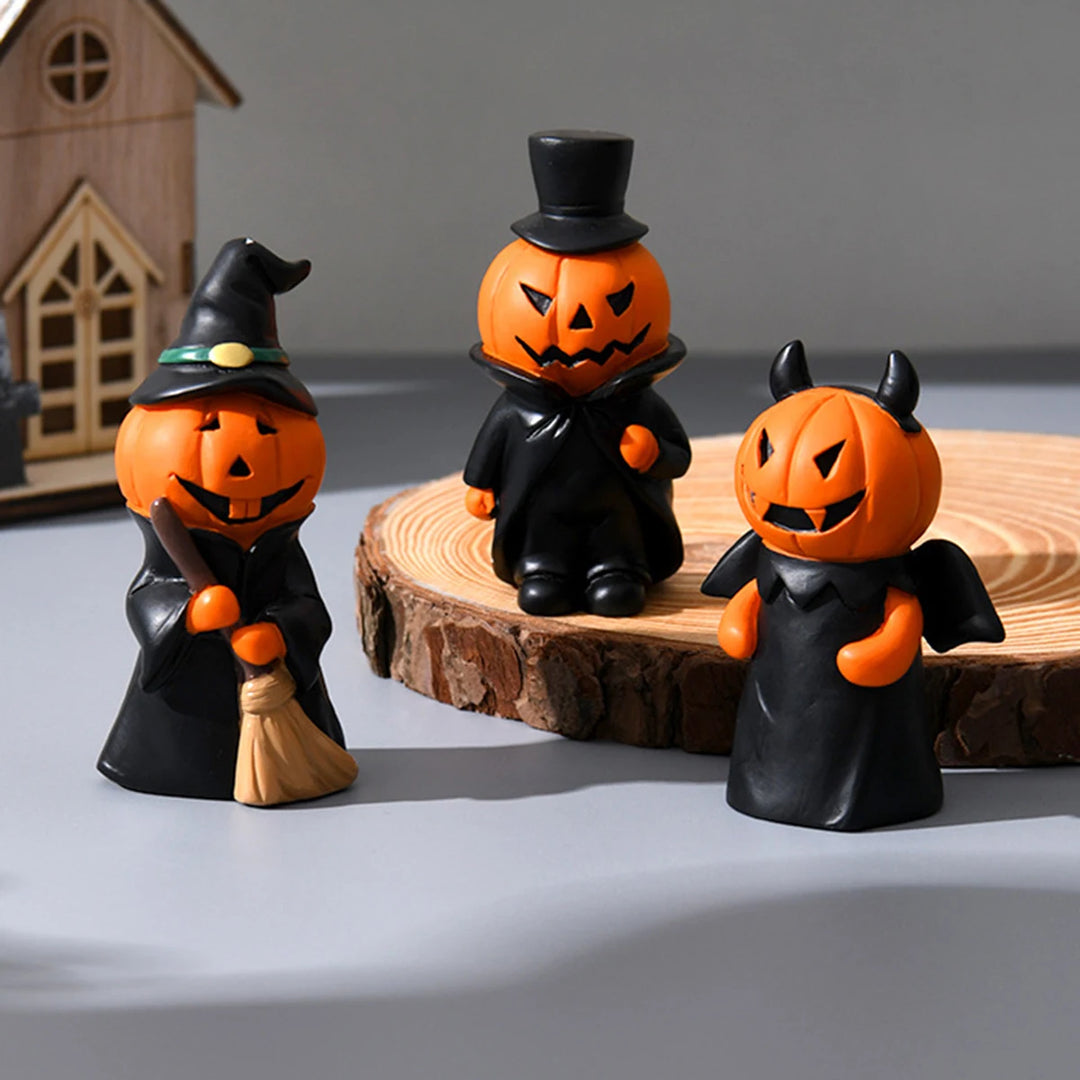 Jack-O'-Lantern Figurine Set